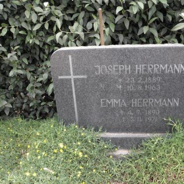 HERMANN Joseph 1889-1963 &amp; Emma 1890-1971