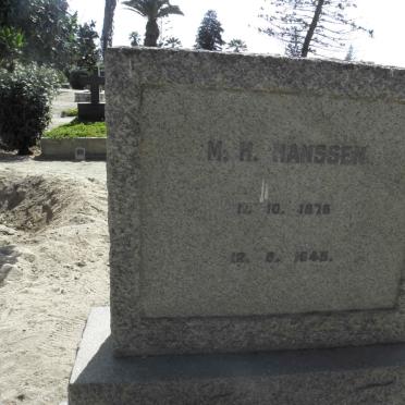 HANSSEN M.H. 1876-1945