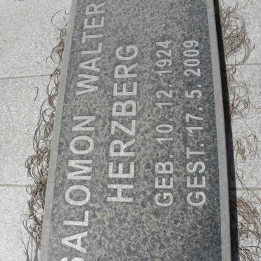 HERZBERG Salomon Walter 1924-2009