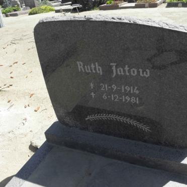 JATOW Ruth 1914-1981