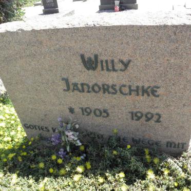 JANORSCHKE Willy 1905-1992