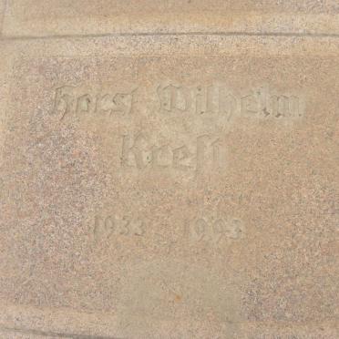 KREFT Horst Wilhelm 1933-1993