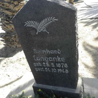 LANGANKE Reinhard 1878-1948