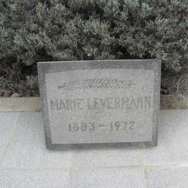 LEVERMANN Marie 1883-1972