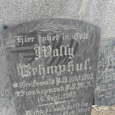 LEHMPHUL Wally 1903-1904