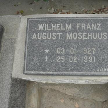 MOSEHUUS Wilhelm Franz August 1927-1991