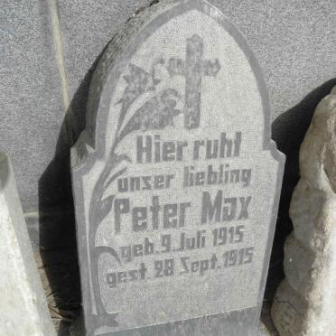 MAX Peter 1915-1915