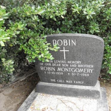 MONTGOMERY Robin 1939-1969