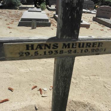 MEURER Hans 1938-2001