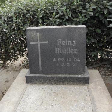 MULLER Heinz 1904-1961