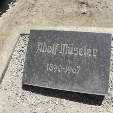 MÜSELER Adolf 1890-1967