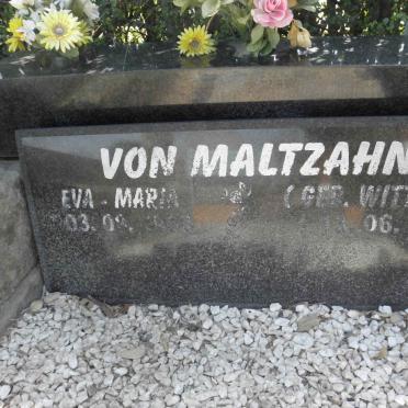MALTZAHN Eva-Maria, von nee WITTLICH 1968-2001