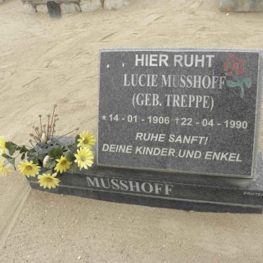 MUSSHOFF Lucie nee TREPPE 1906-1990