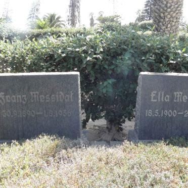 MESSIDAT Franz 1890-1956 &amp; Ella 1900-1983