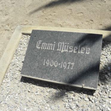 MÜSELER Emmi 1900-1977