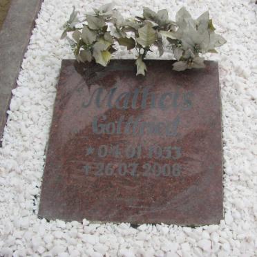 MATHEIS Gottfried 1953-2008