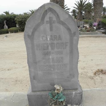 NIENDORF Johan 1859-1942 &amp; Clara 1869-1921