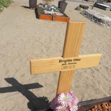 OTTO Brigitte nee GRANSE 1932-2012