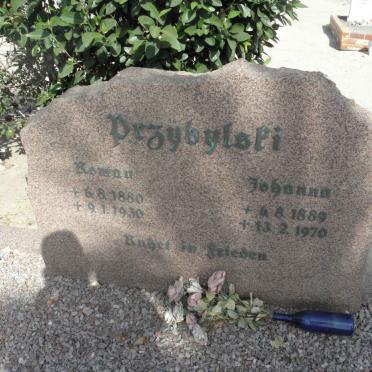 PRZYBYLSKI Roman 1880-1930 &amp; Johanna 1889-1970