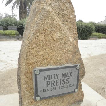 PREISS Willy Max 1885-1954