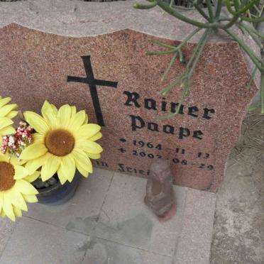 PAAPE Rainer 1964-2007