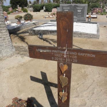 PRITTWITZ UND GAFFRON Lorli, von 1927-2010