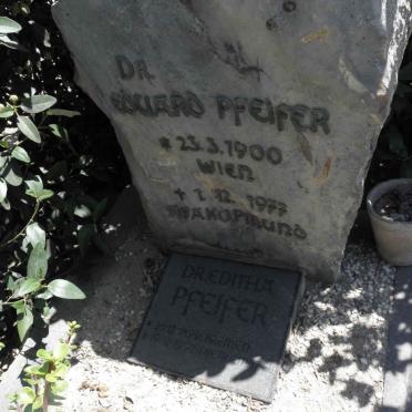 PFEIFER Eduard 1900-1977 &amp; Editha 1899-1992