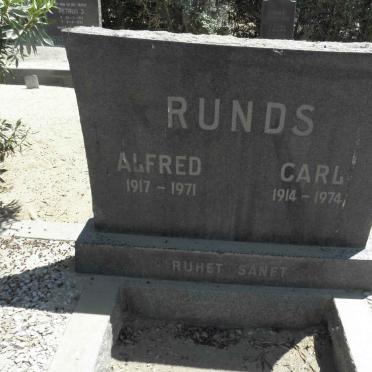RUNDS Carl 1914-1974 :: RUNDS Alfred 1917-1971