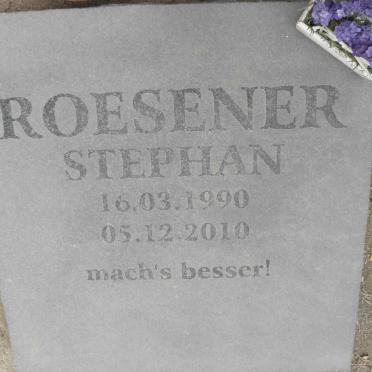 ROESENER Stephan 1990-2010