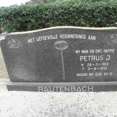 RAUTENBACH Petrus J. 1913-1972