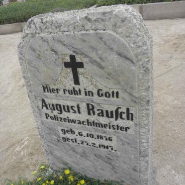 RAUSCH August 1876-1917