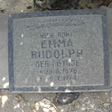 RUDOLPH Christian 1875-1960 &amp; Emma LÜTHJE 1878-1964