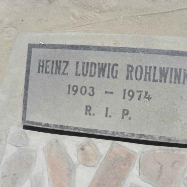 ROHLWINK Heinz Ludwig 1903-1974