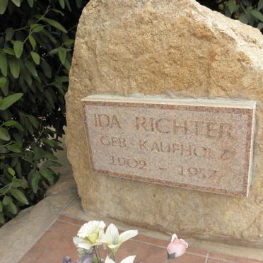 RICHTER Ida nee KAUFHOLZ 1902-1957