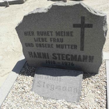 STEGMANN Hanni 1910-1976