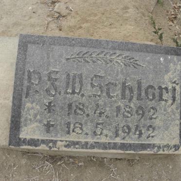 SCHLORJ P.F.W. 1892-1942