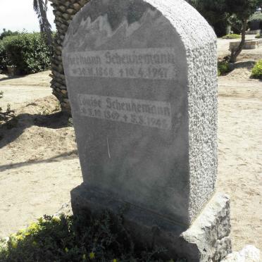 SCHEUNEMANN Hermann 1866-1947 &amp; Louise 1869-1948