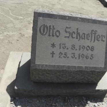 SCHAEFFER Otto 1908-1965