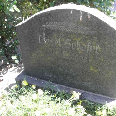 SCHAFER Liesel 1889-1963