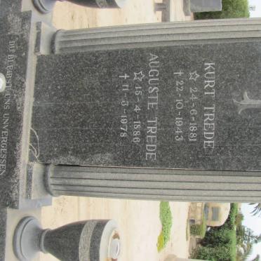 TREDE Kurt 1881-1943 &amp; Auguste 1886-1978