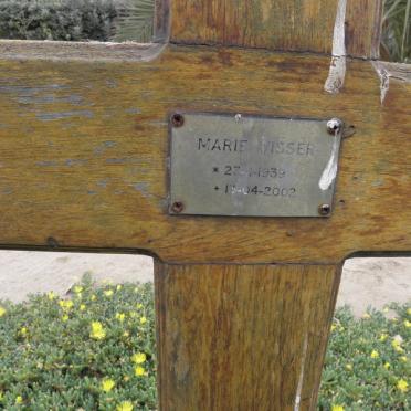 VISSER Marie 1939-2002