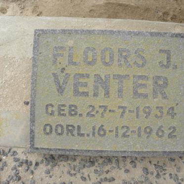 VENTER Floors J. 1934-1962