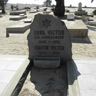 VICTOR Martin 1889-1974 &amp; Erna SANDELOWSKY 1894-1972