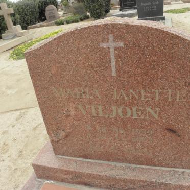 VILJOEN Maria Janet 1939-?
