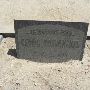 VOSWINCKEL Georg 1891-1977