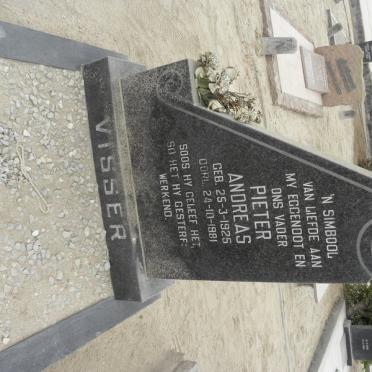 VISSER Pieter Andreas 1925-1981