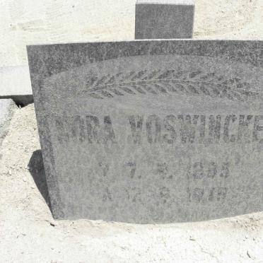VOSWINCKEL Nora 1895-1977