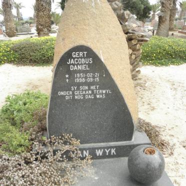 WYK Gert Jacobus Daniel, van 1951-1998
