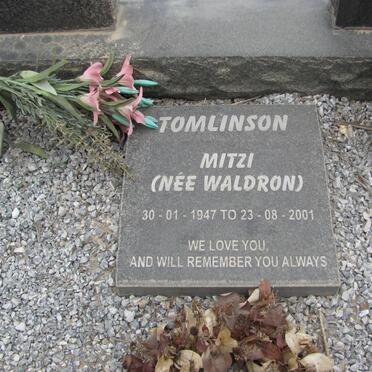 TOMLINSON Mitzi nee WALDRON 1947-2001