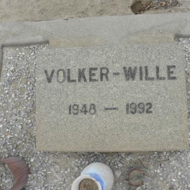 WILLE Volker 1948-1992